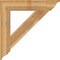 Ekena Millwork Traditional Traditional Rough Sawn Bracket, Western Red Cedar, 6"W x 36"D x 36"H BKT06X36X36TRA01RWR - alternate 3